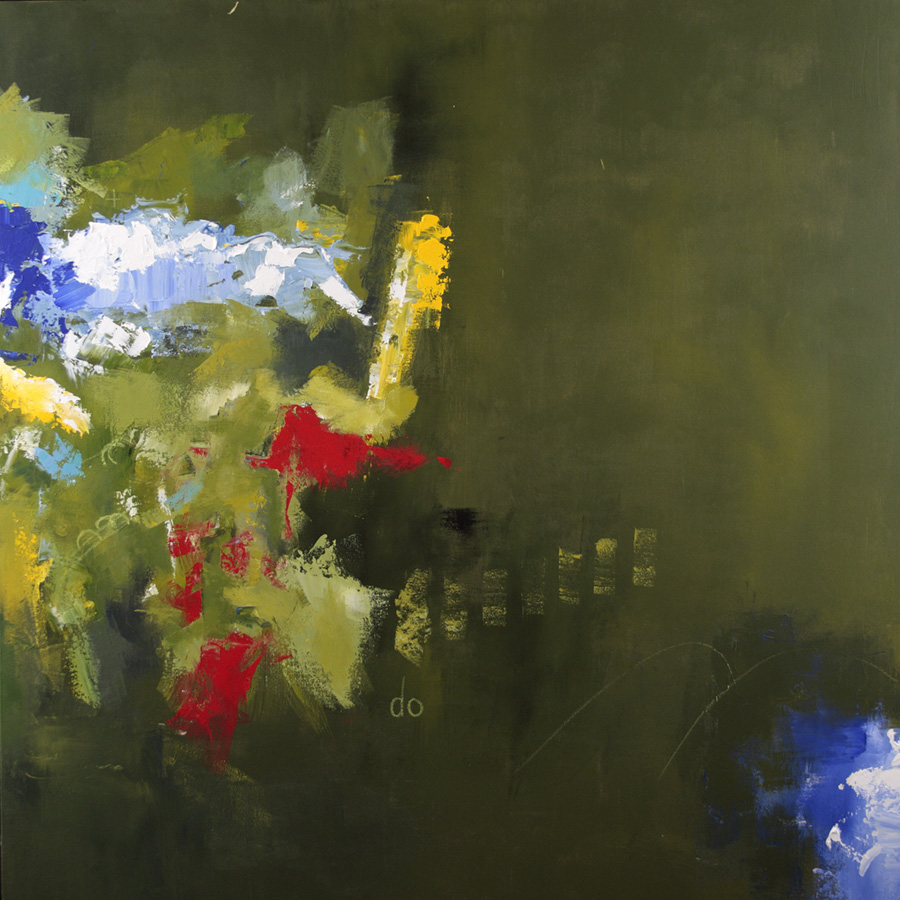Birth of an octave 48x48 (2008)<br>Private Collection