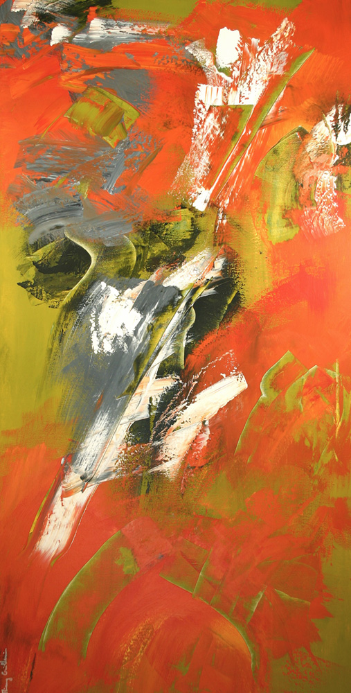 Interrupted 48x24 (2008)<br>Private Collection