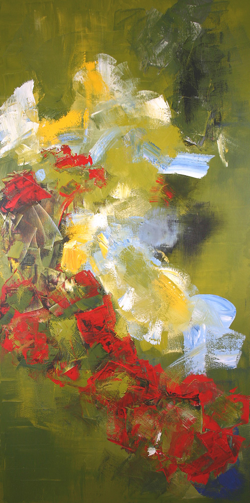 Land of plenty 48x24 (2008)<br>Private Collection